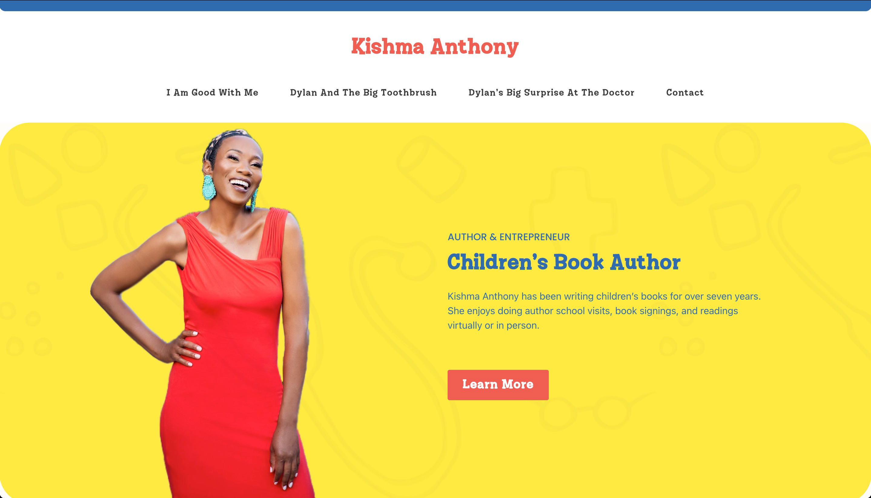 Kishma Anthony Website